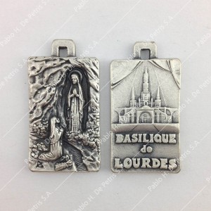 Medalla Virgen de Lourdes