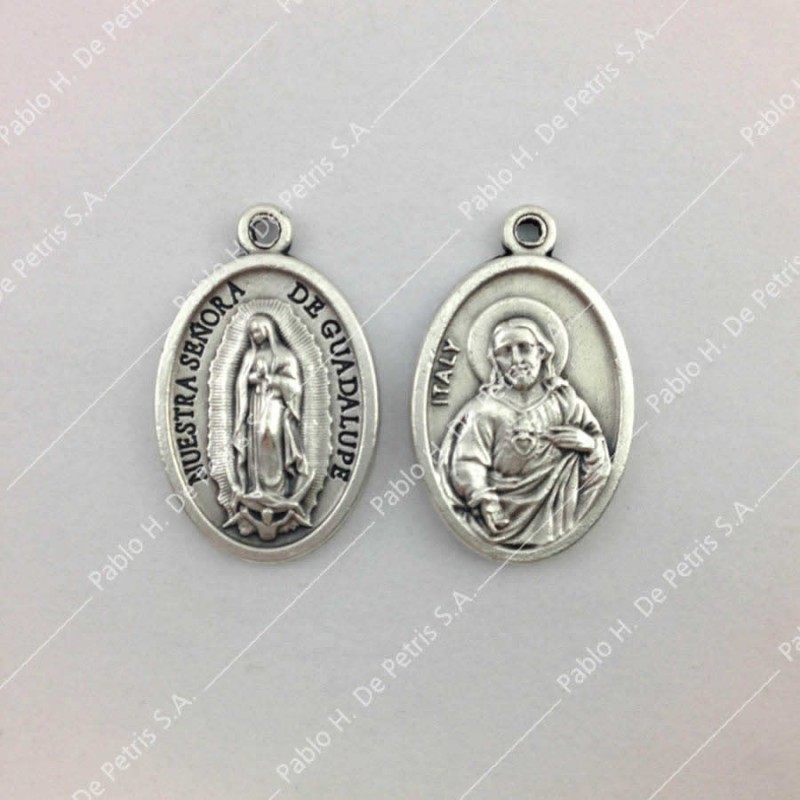 3694 Medalla Virgen de Guadalupe - Sgdo. Corazón