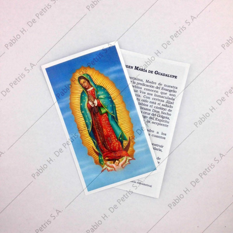 Estampa Virgen de Guadalupe