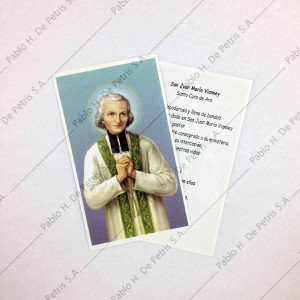 Estampa San Juan María Vianney