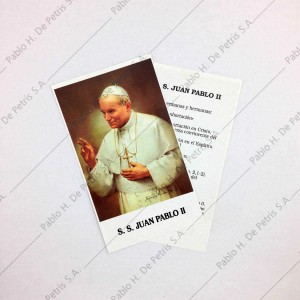 Estampa San Juan Pablo II