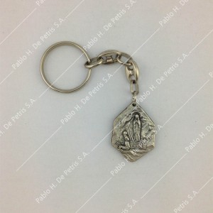 L3915-Llavero Virgen de Lourdes