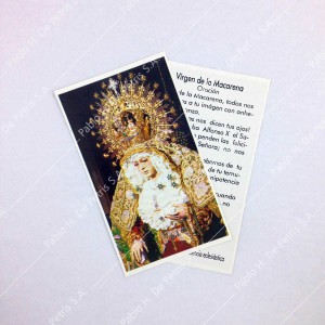 Estampa Virgen de la Macarena