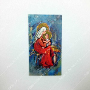 0856-Monet-15 - Estampa Virgen con nino