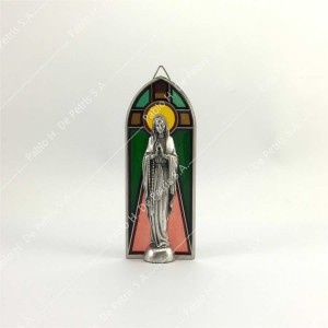8160-Virgen de Lourdes - Adorno