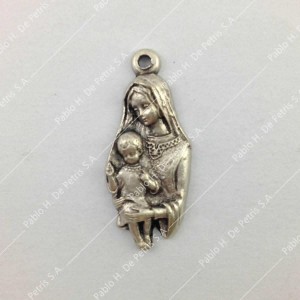 3245 - Medalla Virgen con Niño