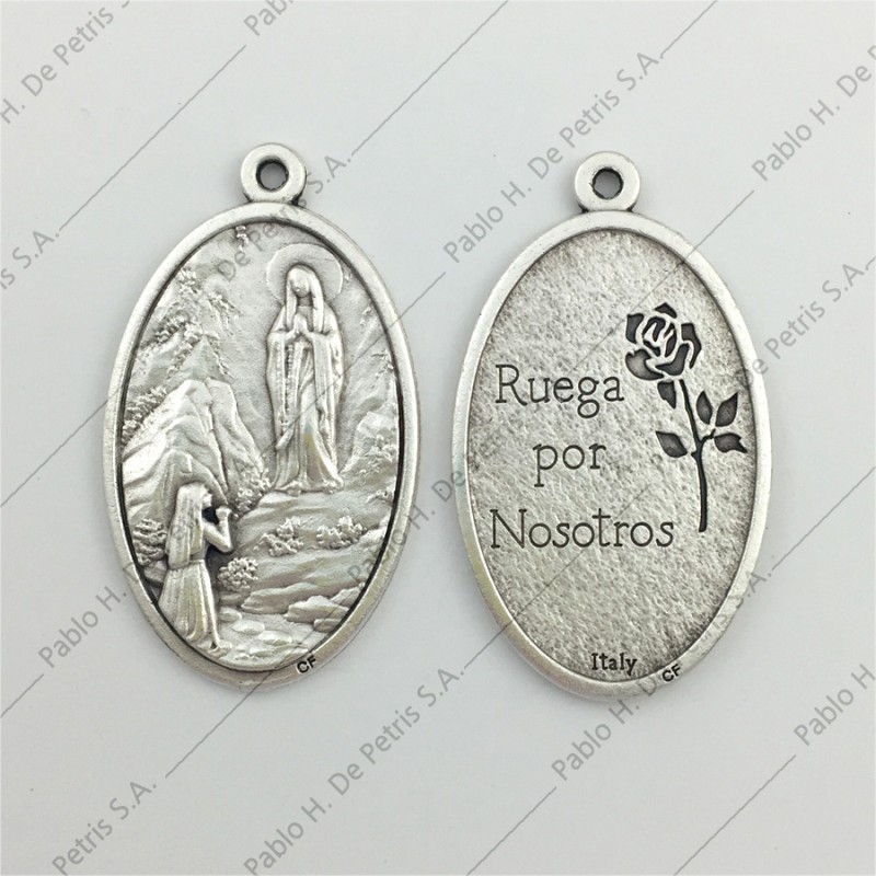 3688- Medalla Virgen de Lourdes