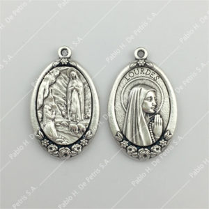3740- Medalla Virgen de Lourdes