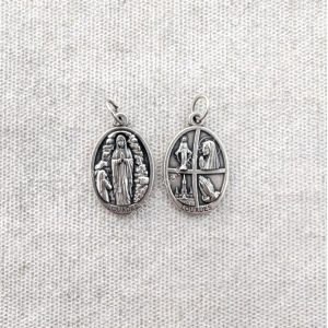 3322 - Medalla Virgen de Lourdes