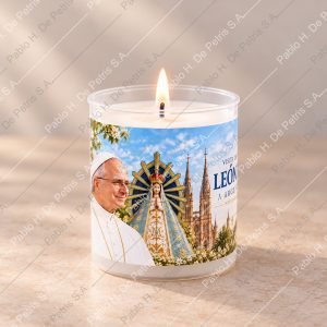 Vela Papa León XIV - Luján