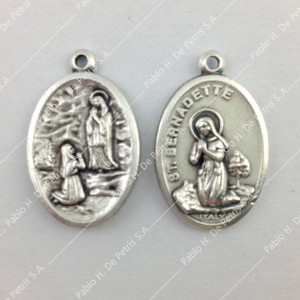 Medalla Virgen de Lourdes - Bernardita