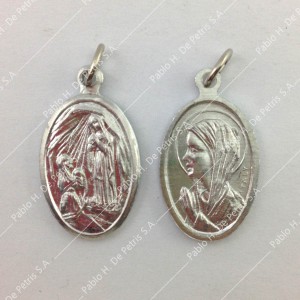Medalla Virgen de Lourdes