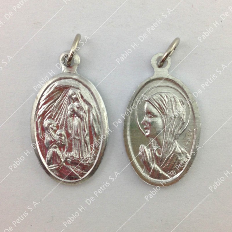 Medalla Virgen de Lourdes