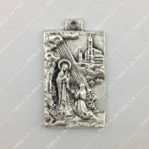 Medalla Virgen de Lourdes