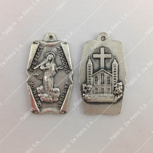 Medalla Virgen de Medjugorje