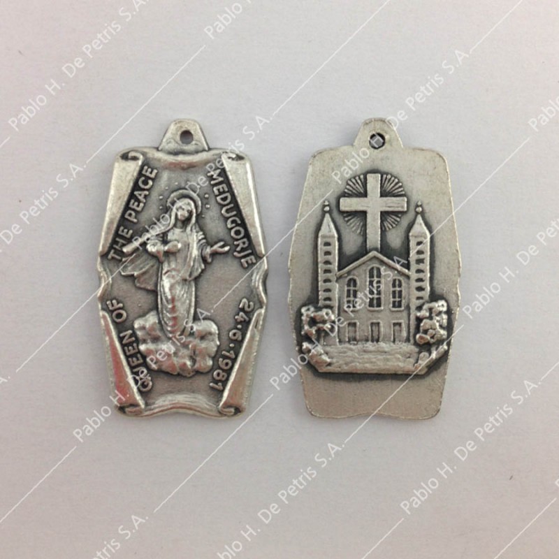Medalla Virgen de Medjugorje