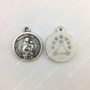 Medalla Virgen del Rosario de San Nicolás