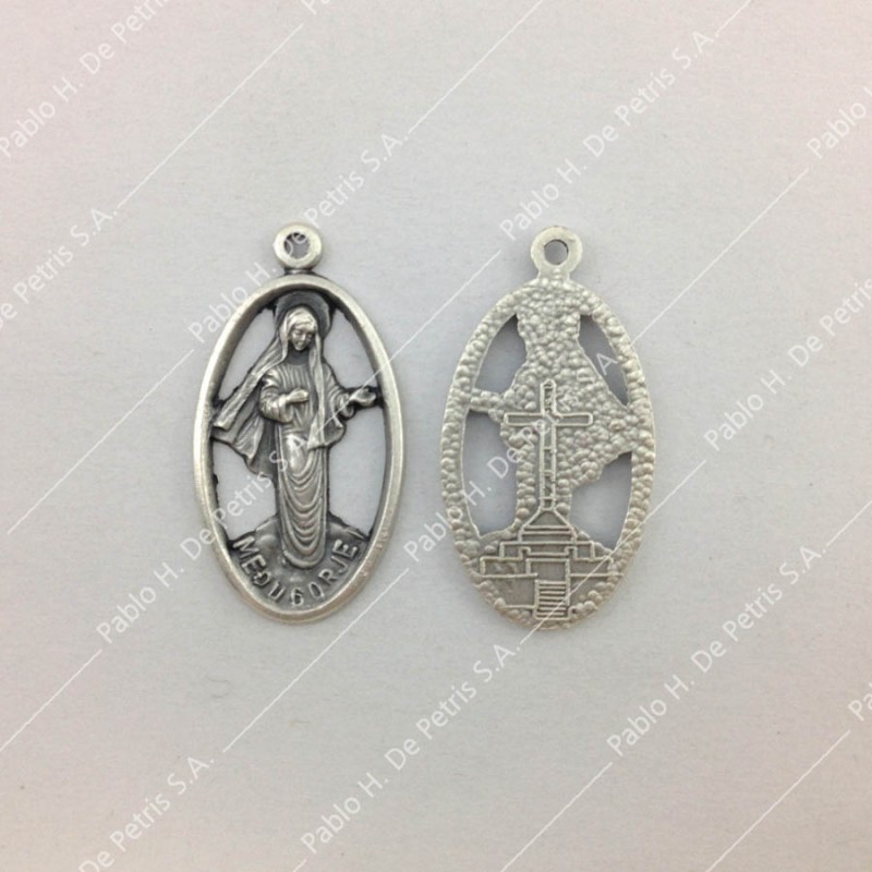 Medalla Virgen de Medjugorje