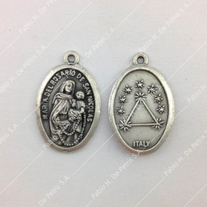 Medalla Virgen del Rosario de San Nicolás