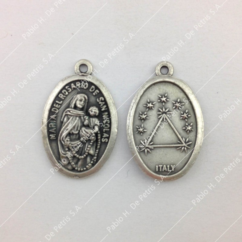 Medalla Virgen del Rosario de San Nicolás