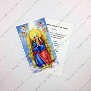 Estampa Ntra. Sra. de los Ángeles