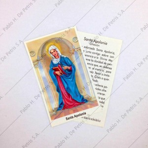 Estampa Santa Apolonia