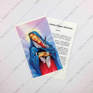 Estampa Virgen Dolorosa