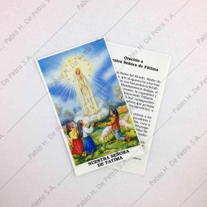 Estampa Ntra. Sra. de Fátima