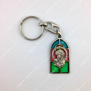 L4988 - Llavero Virgen con Niño