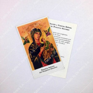 Estampa Ntra. Sra. del Perpetuo Socorro