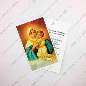 Estampa Virgen de Schoenstatt