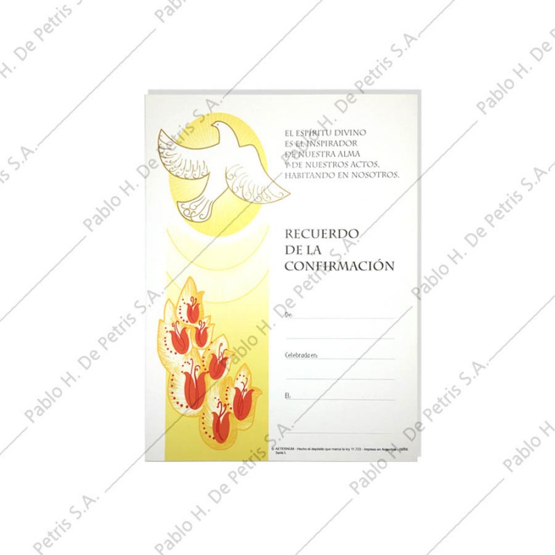 0812-L - Recordatorio de Confirmación