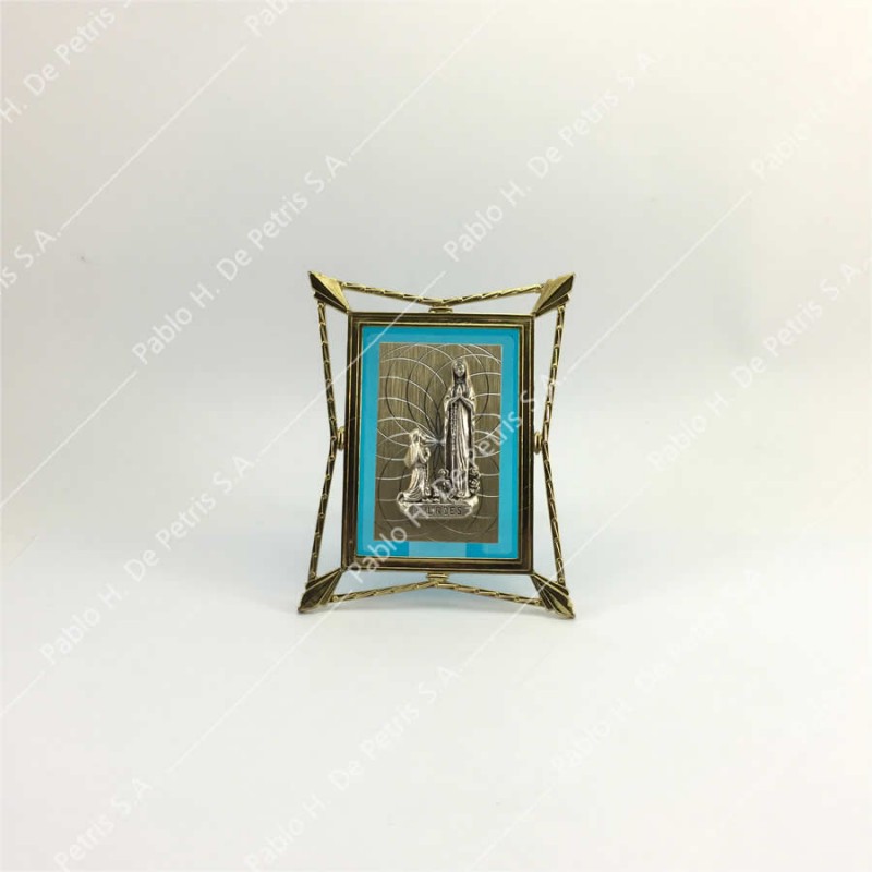 8122-Virgen de Lourdes - Adorno