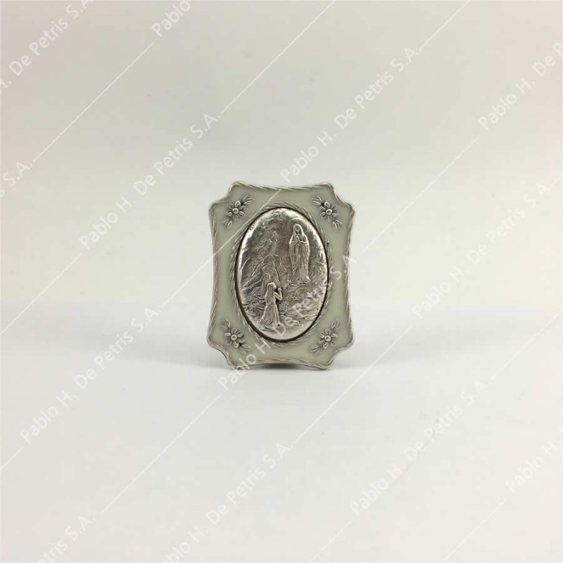 8119-Virgen de Lourdes - Adorno