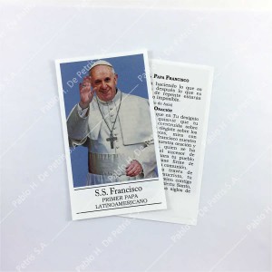 Estampa Papa Francisco