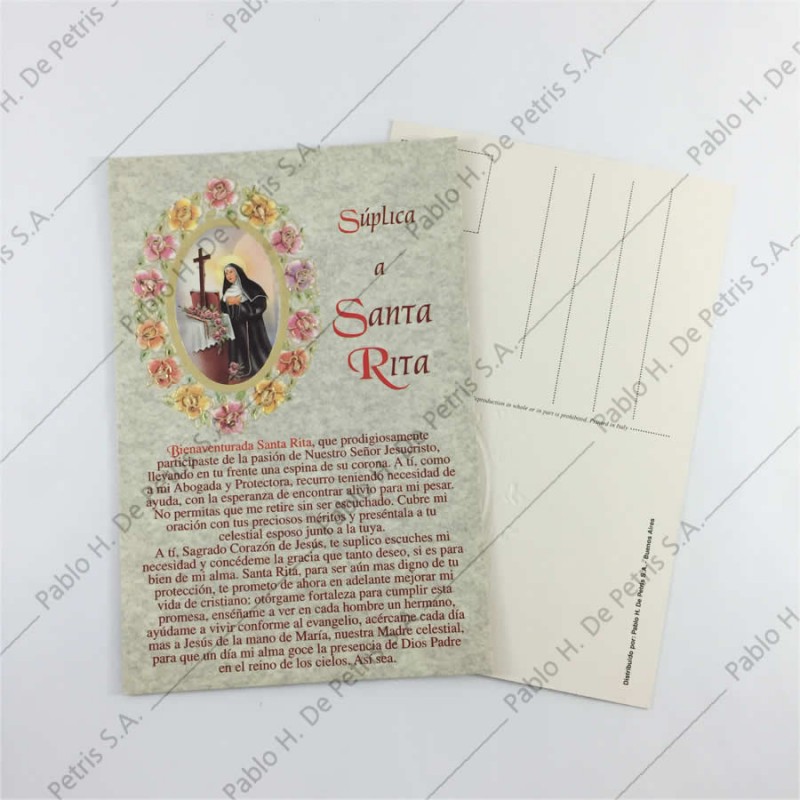 0843 Oro-Santa Rita - Estampa