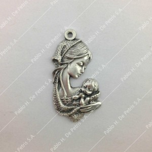 3433 - Medalla Virgen con Niño