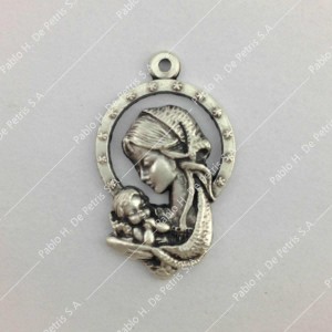 3541 - Medalla Virgen con Niño