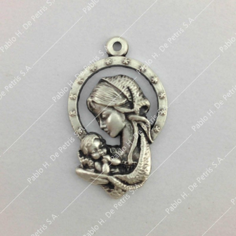 3541 - Medalla Virgen con Niño