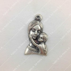 3840 - Medalla Virgen con Niño
